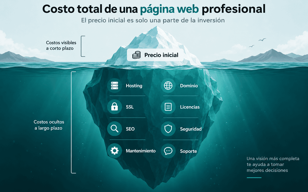 Página web profesional vs web barata: 7 diferencias decisivas antes de contratar 1 Página Web Profesional